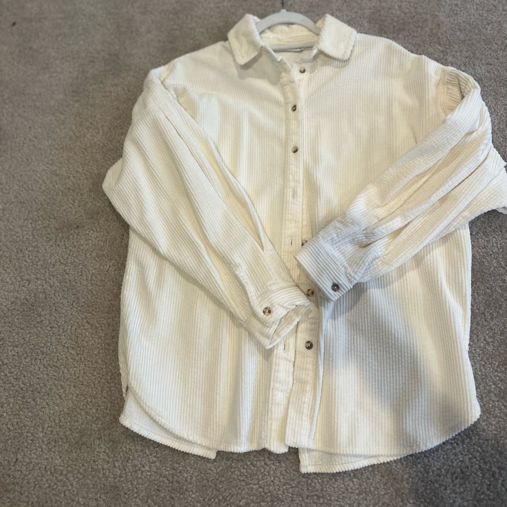 NWOT Zara Corduroy shirt